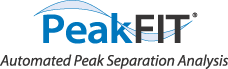 PeakFit helps to separate overlapping peaks by statistically fitting numerous peak functions to one data set, which can help to find even the most obscure patterns in your data.